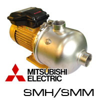 ปัํ้มน้ำหอยโข่งเรือนสแตนเลส Mitsubishi รุ่น SMH/SMM