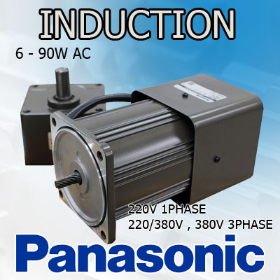 มอเตอร์เกียร์ AC PANASONIC รุ่น INDUCTION